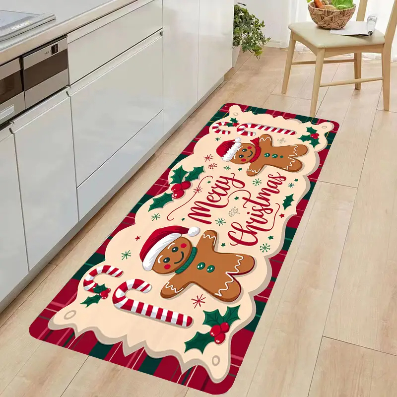 VIKAMA Cartoon Gingerbread Man - Home Bathroom Rugs recensione e prezzo