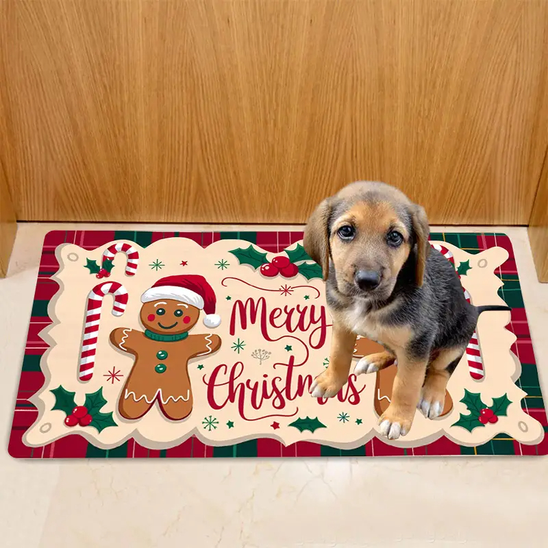 VIKAMA Cartoon Gingerbread Man - Home Bathroom Rugs recensione e prezzo