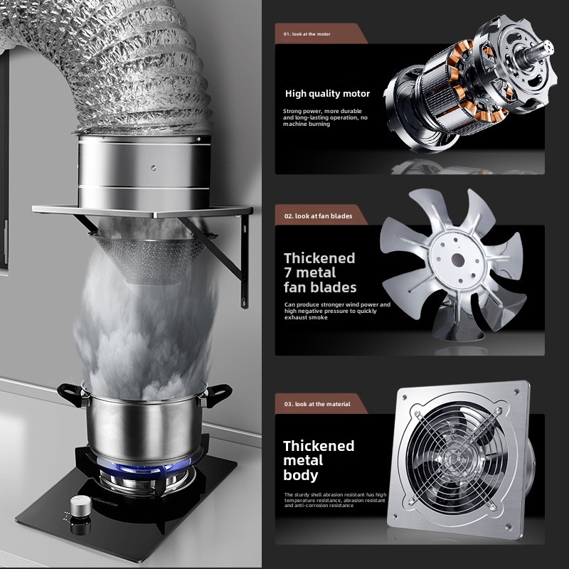 6/8Inch Extractor Ventilation  - Home Bathroom Vent recensione e prezzo