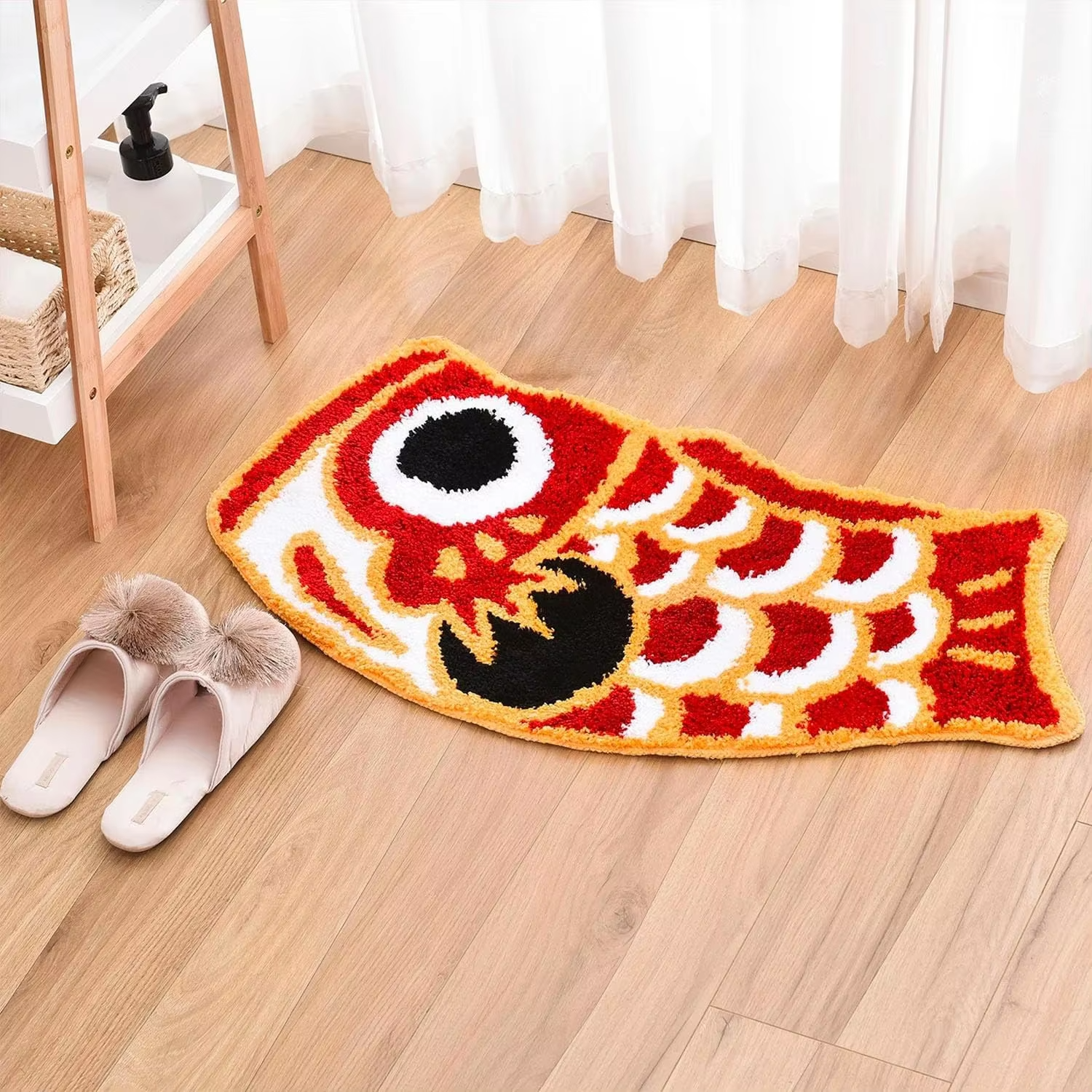 VIKAMA Auspicious Carp Carpet  - Home Goods Bathroom Mats recensione e prezzo